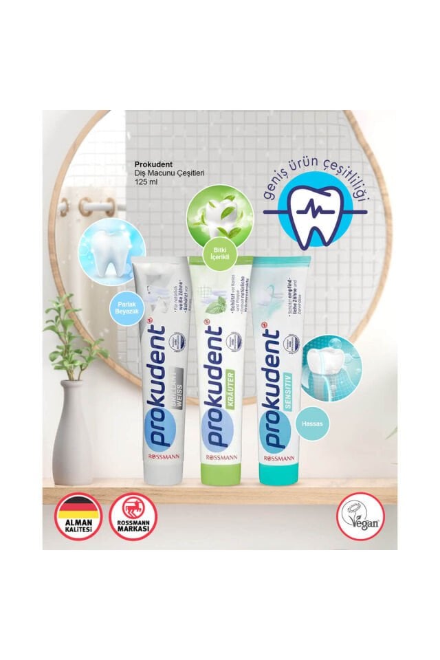 Papatya ve Adaçayı Özlü Diş Eti Bakımı Beyazlatıcı 125 ml