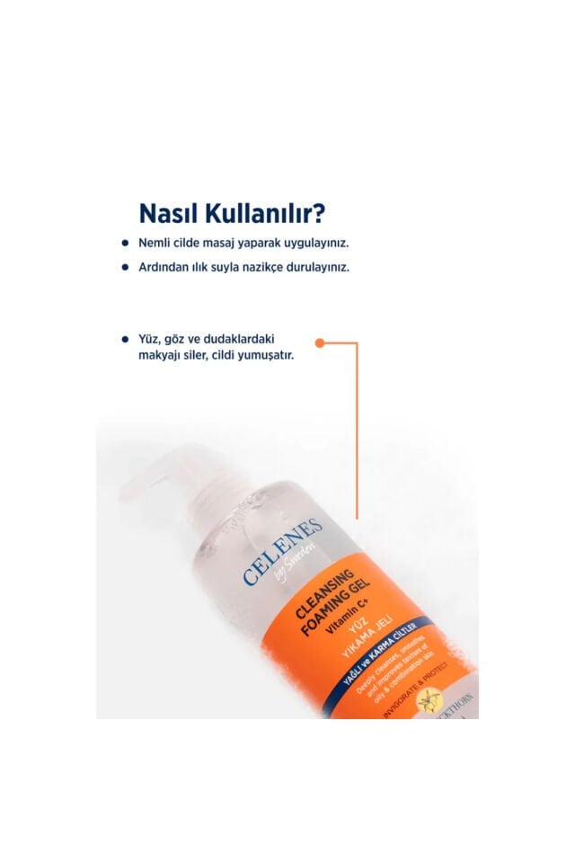 Sea Buckthorn Yüz Yıkama Jeli Yağlı ve Karma Ciltler 250 ml