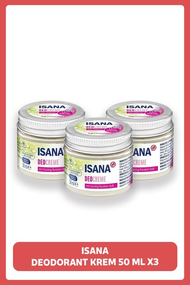 Deodorant Kremi 50 ml X3 Adet