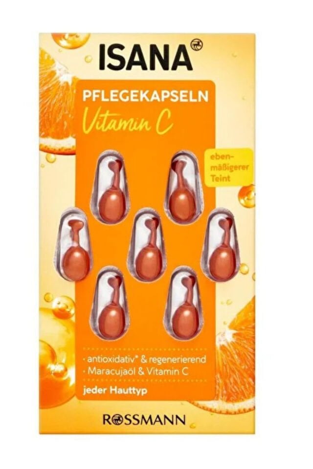 Tüm Ciltler Kapsül Serum Vitamin C & Maracuja Yağı 7x0,38