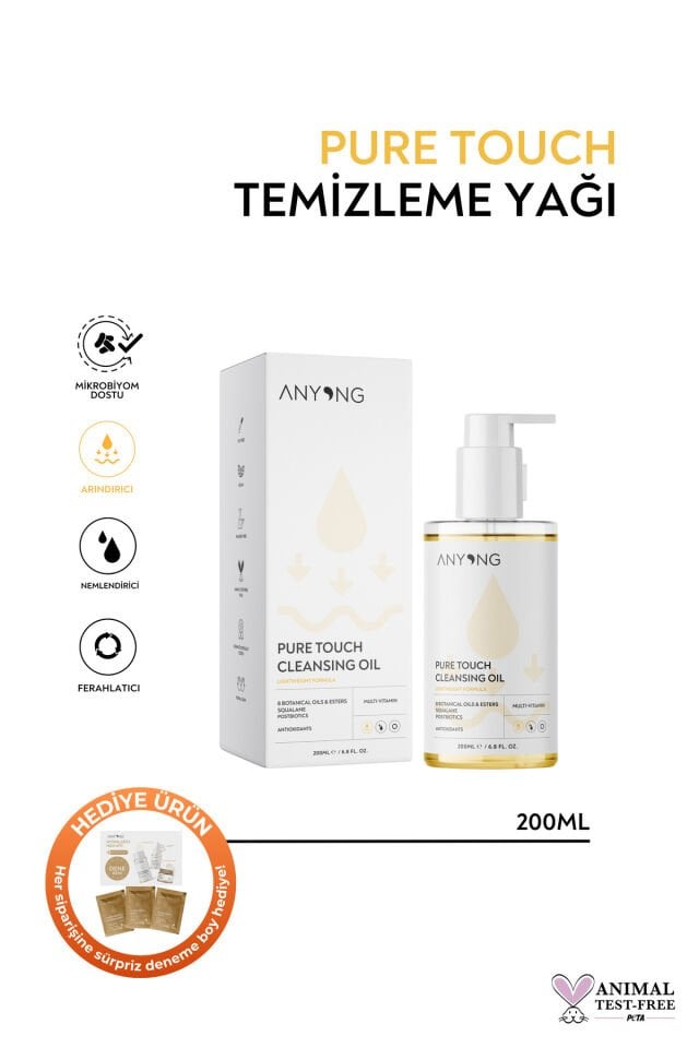 Cilt Temizleme Yağı - Yüz Ve Vücut Için Yağ Bazlı Temizleyici 200 ml