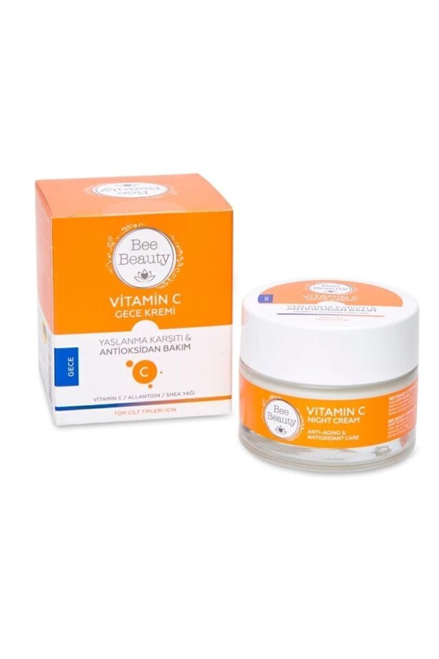 Vitamin C Gece Kremi Antioksidan Koyu Leke Karşıtı 50 ml