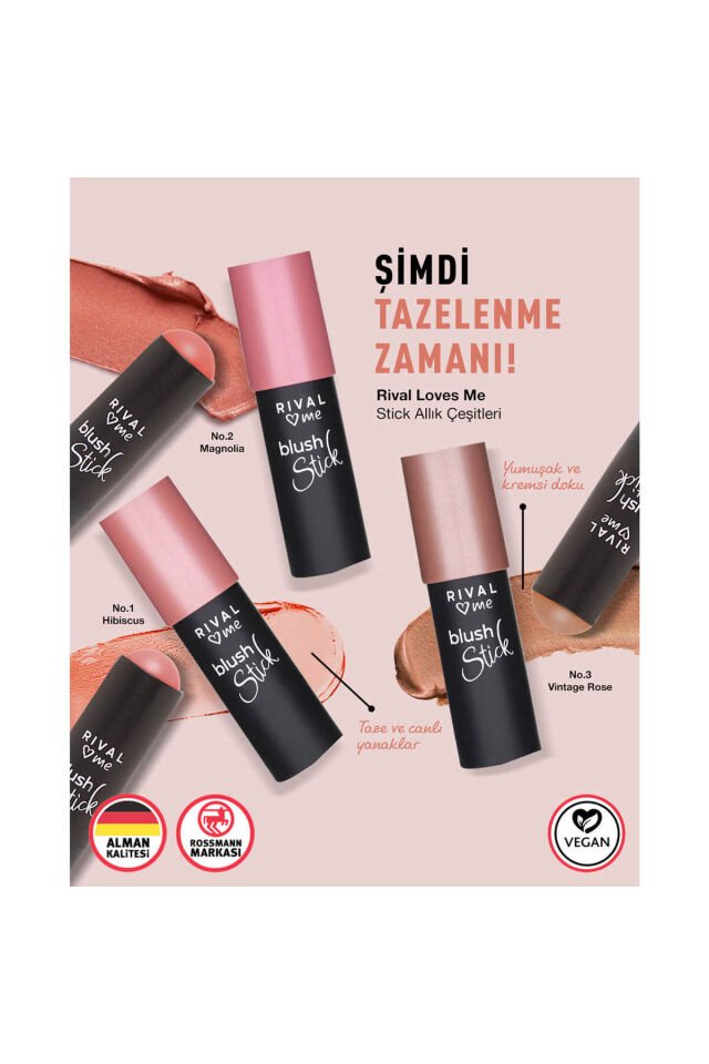 Vintage Rose 6 gr Stick Allık No: 03